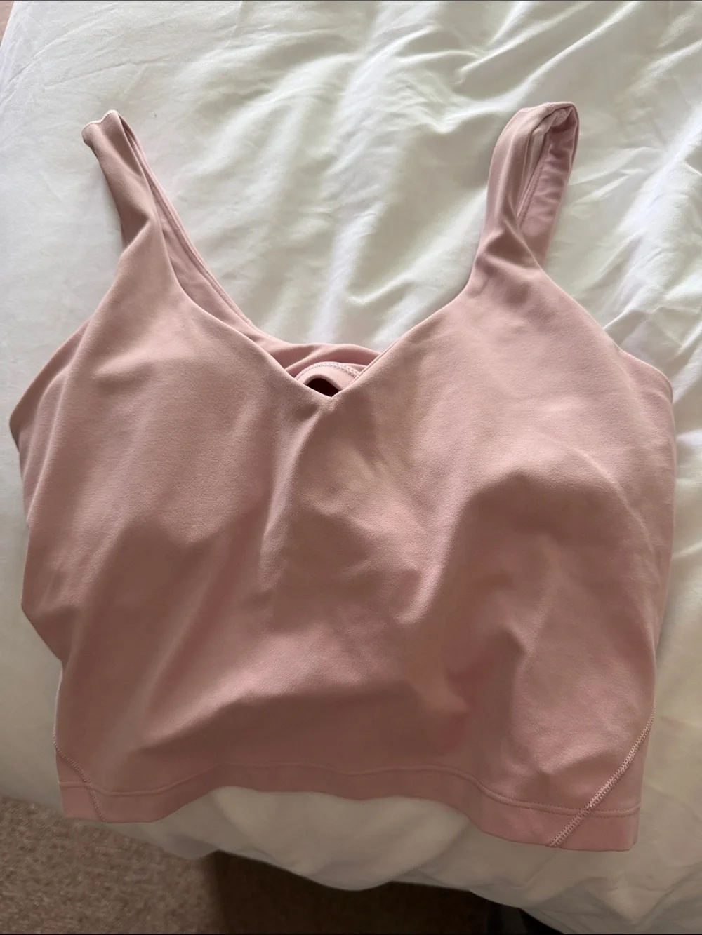 lululemon athletica Dusty Pink Sports Bralette